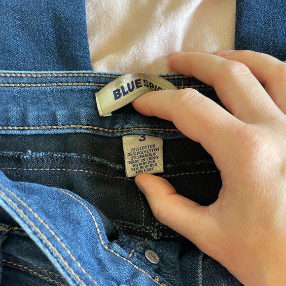 Blue Spice Skinny Jeans Size 3 (Juniors) - Picture 12 of 14
